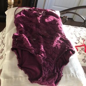 One piece bathing suit